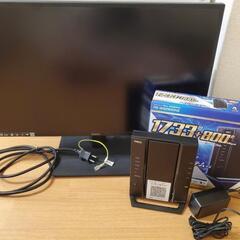 PCモニター 23.6 NEC WiFiルーター IPV6