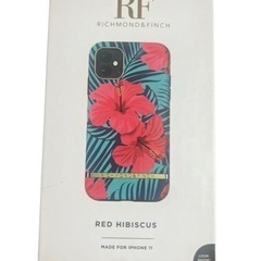 新品❗️ RICHMOND& FINCH iPhone11ハイビスカス柄ケースの画像