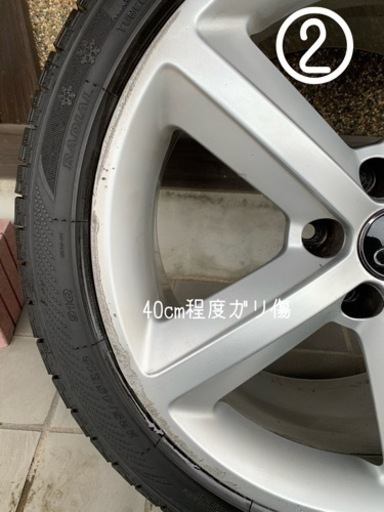 アウディ純正18インチホイール＋スタッドレス4本セット