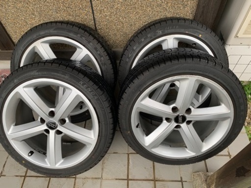 アウディ純正18インチホイール＋スタッドレス4本セット
