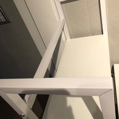 デスク　ホワイトの画像