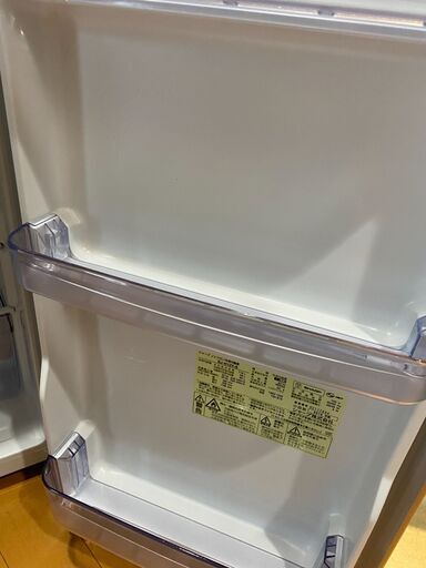 シャープ　冷蔵庫　SJ-H12Y　一人暮らし向け　2015年製