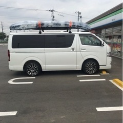 ハイエース　S-GL 低走行44,000km カヤック　ルーフボ...