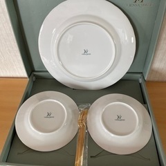 V IENNA HOUSE ケーキ皿　デザート皿　大皿と小皿セットの画像
