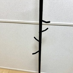 ポールハンガー 黒の画像