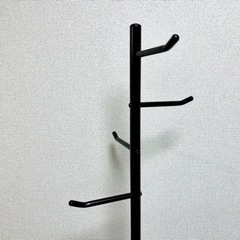 ポールハンガー 黒の画像
