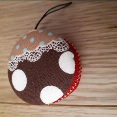 【ハンドメイド】マカロンポーチ　コインケース