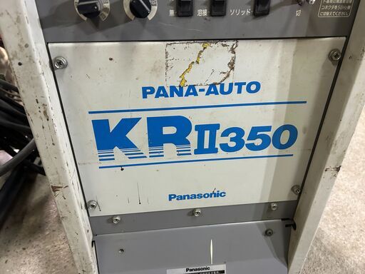 【岐阜県多治見市　引取限定】Panasonic　半自動溶接機　YD-350KR2　動作品