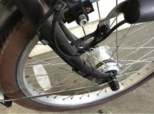 132★岐阜発　△Panasonic/パナソニック/電動アシスト自転車△GYUTTO△20インチ/3段変速/走行確認/傷汚れ有り/サビ有り/現状品　R5.4/23★