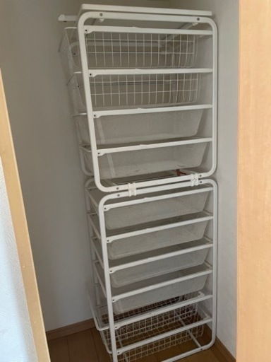 収納家具 IKEA 収納棚  10段  分解使用可