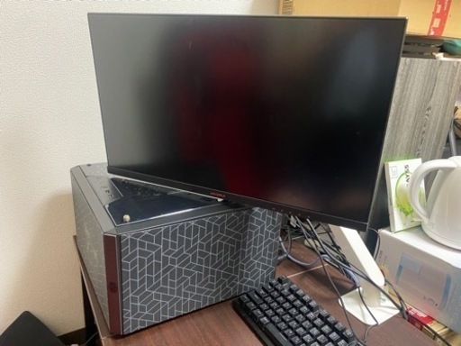 自作ゲーミングパソコン＆165hzモニター