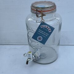 KILNER (キルナー) ドリンクディスペンサー　蛇口付き 新品未使用  5.0L  径180×高さ310mmの画像