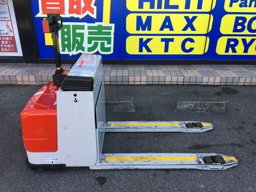 【エコツール 知立店】〇Bishamon/ビシャモン バッテリー上昇・走行式パレットトラック/ドライブハンド SDH130-685   ITN080QS8B5S【愛知県/知立市/工具】