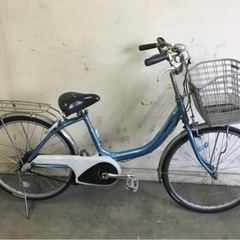 131□岐阜発　△Panasonic 電動自転車/24インチ/走...