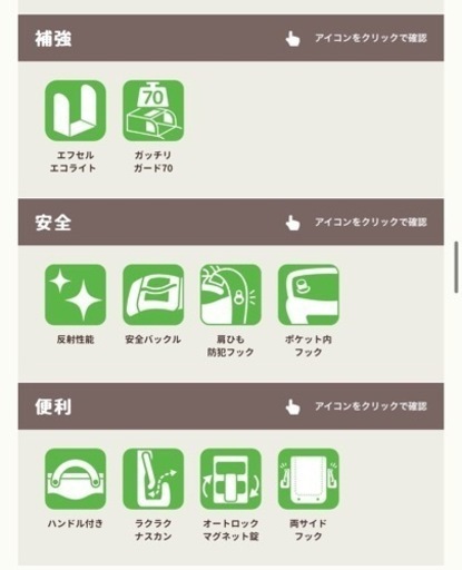 【新品未使用未開封】ふわりぃ　ランドセル　カーマイン×ブラウン