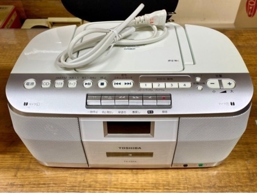 TOSHIBA CDラジカセ　TY-CD S6 家電