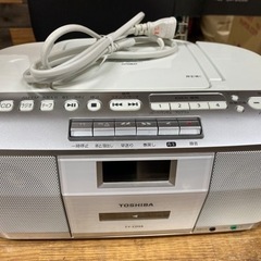 TOSHIBA CDラジカセ　TY-CD S6 家電 の画像