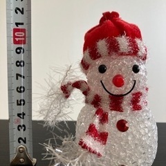 光る雪だるま