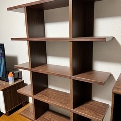 飾り棚　リビング収納の画像