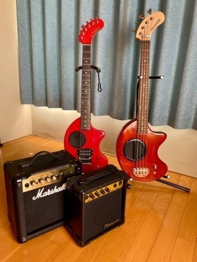 フェルナンデス　zo3 ギター&ベースギター（アンプ付）