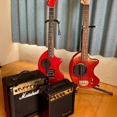 フェルナンデス　zo3 ギター&ベースギター（アンプ付）