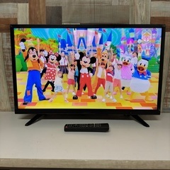 即日受渡❣️32型液晶TV Wチューナー外付けHDD接続で録画対応。裏録?12500円
