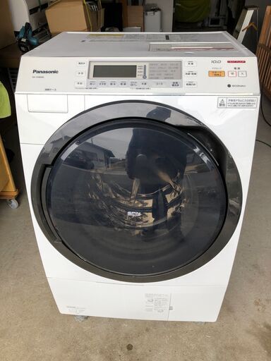 Panasonic ドラム式洗濯機 NA-VX8600L-W 2016年製　10㎏ 温水泡洗浄　エコナビ