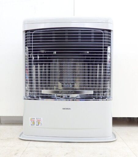 北海道 千歳市/恵庭市 CORONA/コロナ FF式石油ストーブ ミニパル FF-VT4221P 2021年製 木造11畳/コンクリート18畳 煖房