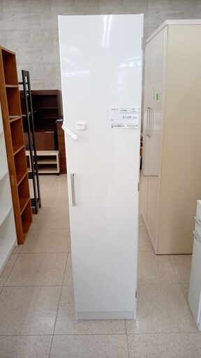 ★ジモティ割あり★  収納棚 白 H177×D45×W40 クリーニング済み TJ4491