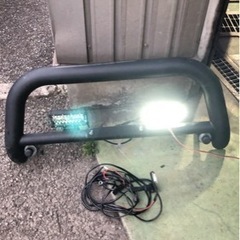 ハイエース　バンパー　ガード　フォグ付き　中古　200系の画像