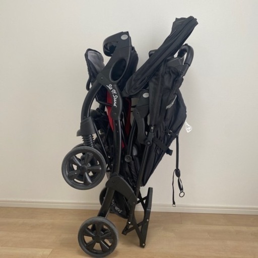 ベビーカー　2人乗りベビーカー　babytrend