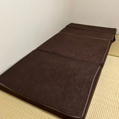 【交渉中】【値下げ！】ソファーベッドとシングル掛け布団セットの画像