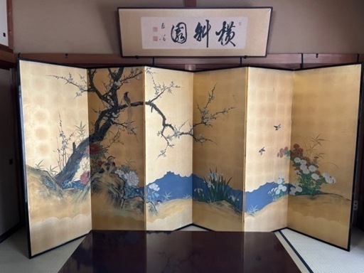 金屏風　大　茶室