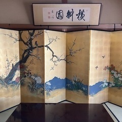 金屏風　大　茶室