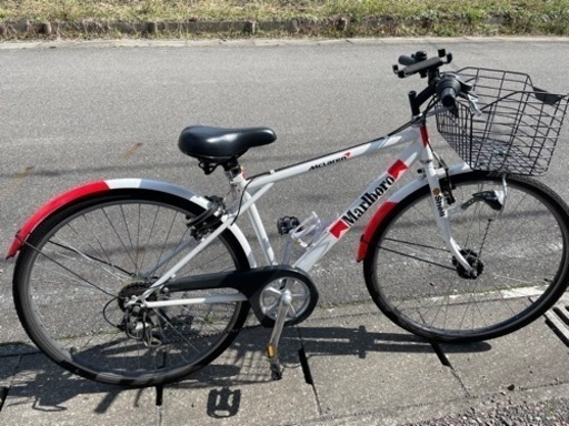 自転車　27インチ　6段変速　オートライト