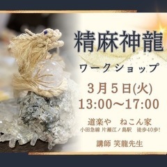 精麻神龍ワークショップ