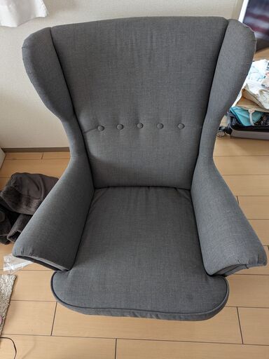 【3/2引取可能な方】 イケア ストランドモン IKEA STRANDMON 専用オットマンセット