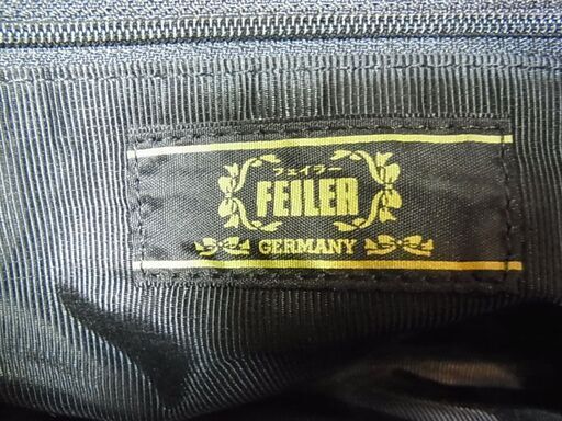 セール中につき、通常特価10,978円より30%引きの7,684円!【⑬】FEILER　フェイラー　ハンドバッグ　ショルダーバッグ　黒　