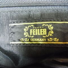 セール中につき、通常特価10,978円より30%引きの7,684円!【⑬】FEILER　フェイラー　ハンドバッグ　ショルダーバッグ　黒　の画像