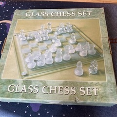 チェス♟️ガラス製の画像