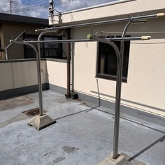 【差し上げます】物干しスタンド（屋外用）【終了しました】