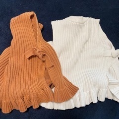 ニットベスト　80〜90の画像