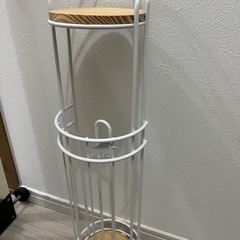 お話中　トイレロールホルダー　ネコの画像