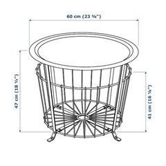 【取引中】 IKEA GUALÖV グアローヴ リビングテーブル 収納テーブルの画像