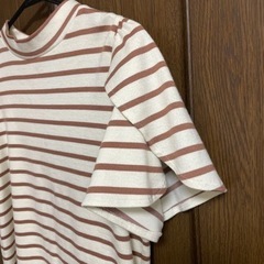 ボーダー夏服  半袖レディースの画像