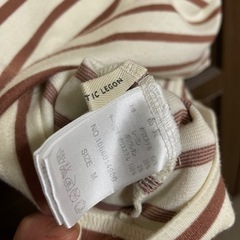 ボーダー夏服  半袖レディースの画像