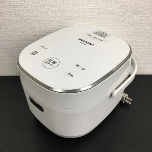 【ご来店限定】＊SHARP 3合炊き炊飯器 2021年製＊0301-02