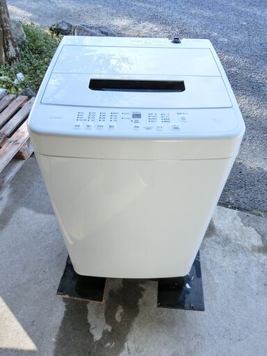 IRIS OHYAMA 縦型洗濯機 IAW-T504 2022年製　5kg 風乾燥で干し時間短縮!!汚れに強いステンレス槽