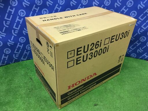 【エコツール 知立店】☆HONDA/ホンダ 2.6kVAインバータ発電機 EU26i   IT5C6OQLN7KP【愛知県/知立市/工具】