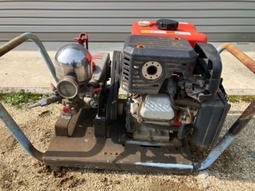 【福岡県筑後市にて引取】 動力噴霧機 動噴  MITSUBISHI 三菱 GM181L  丸山 MS253 【動作確認済み】